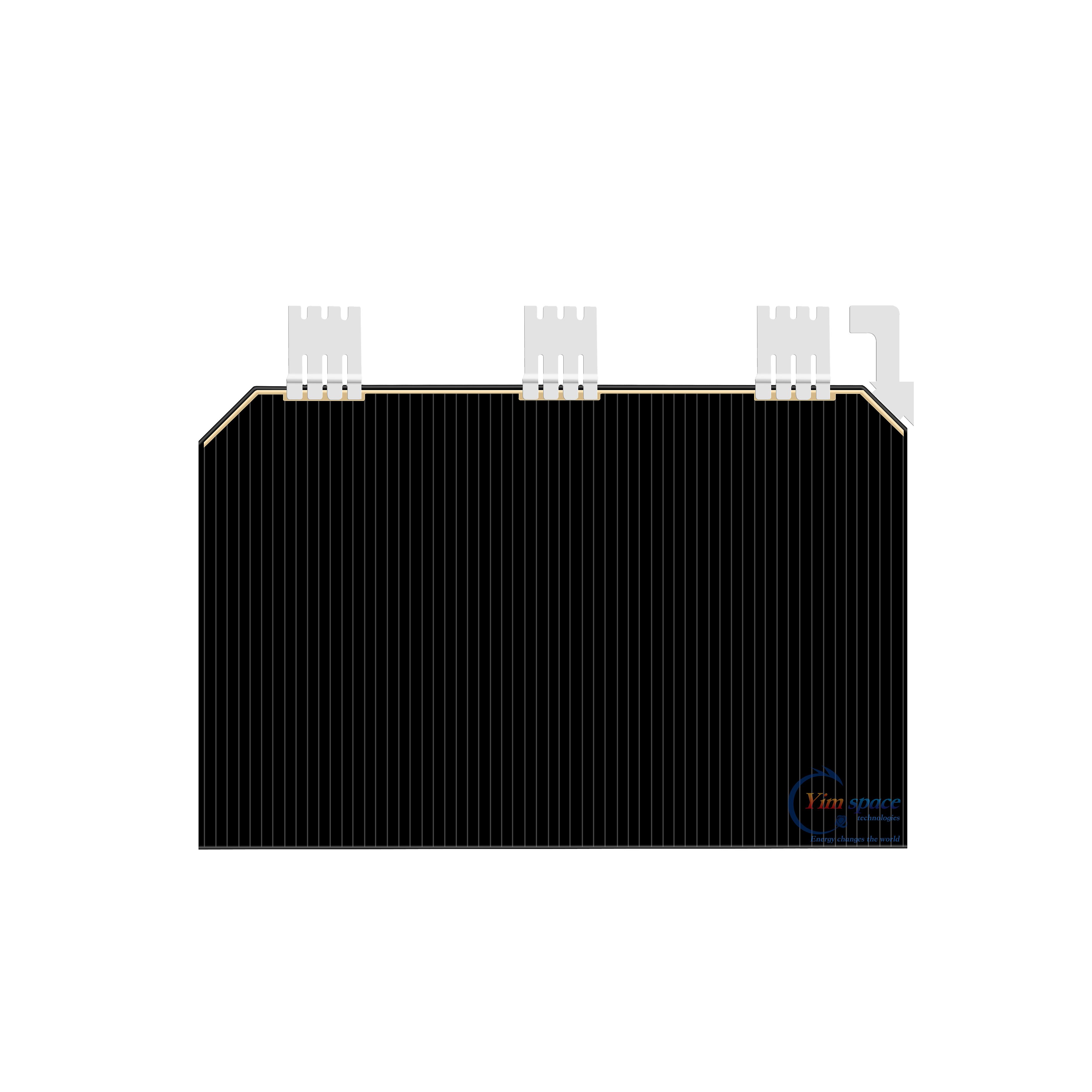 SC-3GA-2 | 삼중 접합 GaAs CIC | 30% 효율 YIM SPACE에서 삼중 접합 GaAs 태양전지 구매 – 직접 제조업체|궤도 태양광 발전